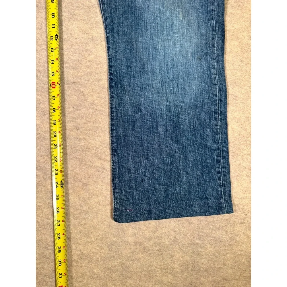 Levis‎ 501 Straight Leg Jeans Mens 40x30 Blue Whiskering Denim Cotton Button Fly